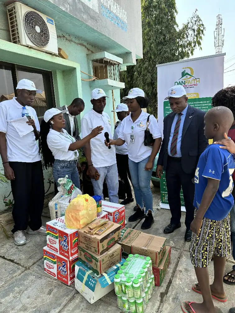 News: Danfaith Shelters Ltd Visits JKS Orphanage, Empowers Traders in Gudu & Garki Markets Abuja During Staff Week 52 IMG 20251206 WA0034